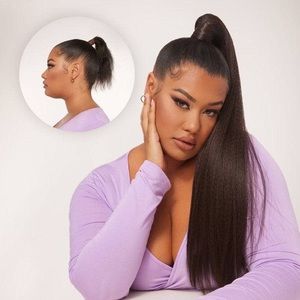 INH Hair Miya Ponytail in Dark Brown (medium brown)